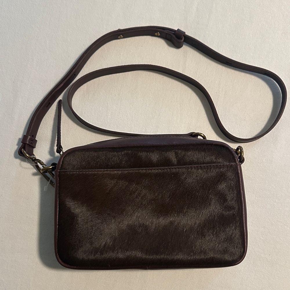 Brown Leather Crossbody Bag